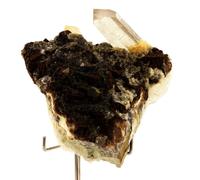 Quartz, Siderite, Gypse. 2645.5 Ct. Vaujany, Isère, France.