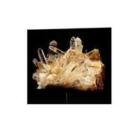 QUARTZ + SIDERITE - Pierre Naturelle en Provenance de FRANCE, Allevard - Cristal de Guérison et d'Équilibre Émotionnel 1922.5 ct - Certificat d'Authenticité Inclus 90 x 80 x 70 mm G
