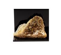 QUARTZ + SIDERITE - Pierre Naturelle en Provenance de France, Saint-Pierre-de-Mésage - Cristal Rare et Authentique 1012.5 ct - Certificat d'Authenticité Inclus 67 x 57 x 45 mm G