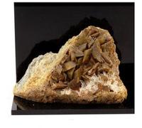 QUARTZ + SIDERITE - Pierre Naturelle en Provenance de France, Saint-Pierre-de-Mésage - Cristal Rare et Authentique 1012.5 ct - Certificat