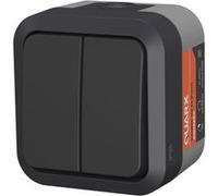 Quarx Double Va et vient (remplace 9678F) Blanc G