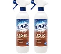 Quasar - Bois avec cire d'abeille - Nutritif, Polissant et protecteur - 680 ml (Lot de 2)