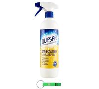 Quasar Sgrassatore Extrarapido Lot de 8 nettoyants en spray dégraissant extra rapide 580 ml + porte-clés Beni Culinari
