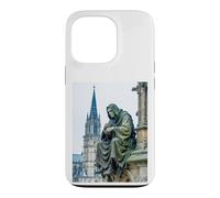 Quasimodo, hauteurs de la cathédrale de Paris, Monstre bossu Coque pour iPhone 13 Pro