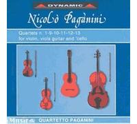 Quat. Pour Guitare & Cordes Nos. 1, 9 À 13 Quatuor Paganini