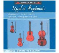 Quatuor Paganini – Quatuors complets Vol.1: guitare & cordes Nos 1,9–13 – Dynamic Import