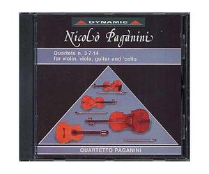 Quat. Pour Guitare & Cordes Nos. 3, 7 & 14 Quatuor Paganini