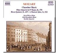 Quat. Pour Hautbois, Quint. Pour Cor, Plaisanterie Musicale Kiss, Htbois