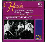 Quatertto Italiano Quatuor A Cordes Op 76 No 3 Empereur Et Op 33 No 2