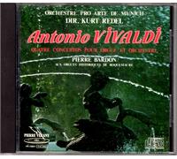 Quatre Concertos Pour Orgue. Orchestre Pro Arte De Munich, Dir. Kurt Redel. Pierre Bardon Aux Orgues Historiques De Roquemaure.