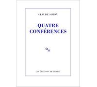Quatre conférences