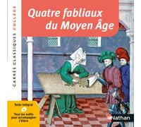 Quatre fabliaux du Moyen Age - Claudine Manesse - nathan - broché - Scolaire / Universitaire
