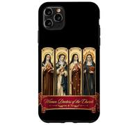 Quatre Femmes médecins de l'Église Saints catholiques Thérèse Coque pour iPhone 11 Pro Max