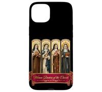 Quatre Femmes médecins de l'Église Saints catholiques Thérèse Coque pour iPhone 15 Plus