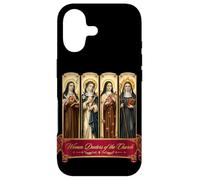 Quatre Femmes médecins de l'Église Saints catholiques Thérèse Coque pour iPhone 17