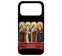 Quatre Femmes médecins de l'Église Saints catholiques Thérèse Coque pour iPhone 17 Pro Max
