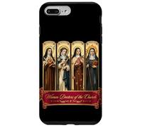 Quatre Femmes médecins de l'Église Saints catholiques Thérèse Coque pour iPhone 7 Plus/8 Plus