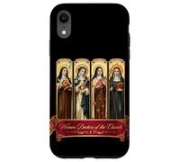 Quatre Femmes médecins de l'Église Saints catholiques Thérèse Coque pour iPhone XR