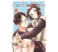 Quatre frères pour moi ! - Tome 2 - Akira Ozaki - Kana Eds - broché - Manga