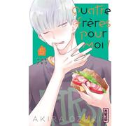 Quatre frères pour moi ! - Tome 5 - Akira Ozaki - Kana Eds - broché - Manga