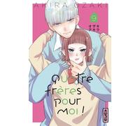 Quatre frères pour moi ! - Tome 9 - Akira Ozaki - Kana Eds - broché - Manga
