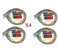 Quatre Kits De Réparations Faisceaux Portières - Skoda Roomster 1.2 05/2006-05/2015