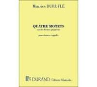 Quatre Motets: Ubi Caritas Op.10 N 1 / Part