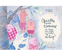 Quatre petits cochons, un lapin, une vache, un castor et... un loup ! - Nadia Ghanem - Atelier Du Poisson Soluble - cartonné - Contes et légendes jeunesse
