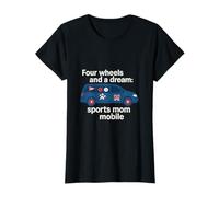 Quatre Roues et Un rêve Sports Mom Mobile Van Graphic T-Shirt