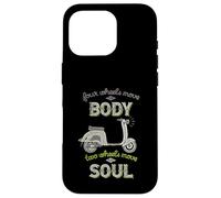 Quatre Roues Move The Body Two Wheels Move Soul Scooter Rider Coque pour iPhone 16 Pro