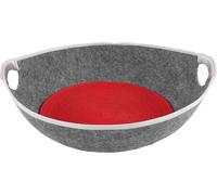 Quatre saisons Universal Cat House Poubelle chenil semi fermé Pet Nest Sleeping Bett (gris)