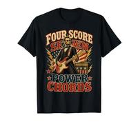 Quatre Score et Sept accords de Puissance il y a 1776 4 Juillet T-Shirt
