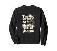Quatre Souvenirs de Cavalier de Boue à roulettes Sweatshirt