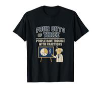 Quatre sur Trois Fractions Humoristiques et mathématiques T-Shirt