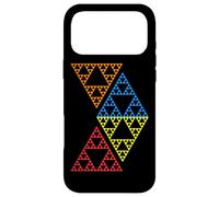 Quatre Triangles Sierpinski géométrie fractale mathématiques Formes Manie Coque pour iPhone 17 Pro Max