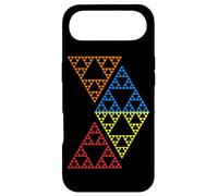 Quatre Triangles Sierpinski géométrie fractale mathématiques Formes Manie Coque pour iPhone Air