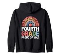 Quatrième année Proud of You Rainbow Apple School Sweat à Capuche