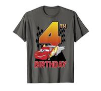 Quatrième anniversaire de Lightning McQueen de Disney Pixar Cars T-Shirt