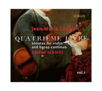 Quatrième Livre De Sonates À Violon Seul Avec La Basse Continue, Op 9, Vol 1 - Cd Album
