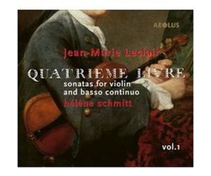 Quatrième Livre de sonates à violon seul avec la basse continue Opus 9 Volume 1