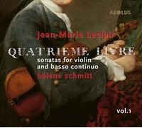 Aeolus – Quatrième Livre de sonates à violon seul avec la basse continue Op. 9 Vol. 1 – CD