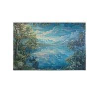 Quatrième par le lac Puzzle de 500 pièces Décoration familiale