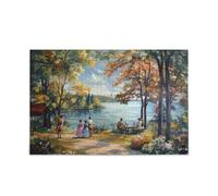 Quatrième par le lac Puzzle de 500 pièces, parfait pour les soirées de jeu