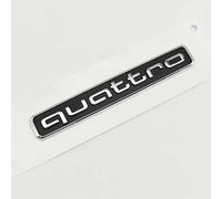 Quattro Auto Emblème pour TT,Badge Autocollant en D'emblème Emblème Voiture Imperméable Accessoire de Décoration pour Voiture,C