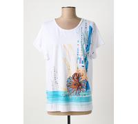 quattro tee-shirts et débardeurs femme de couleur blanc