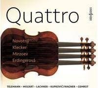 Quattro : Telemann-Mozart-Lachner-Kupkovič/Wagner-Gemrot - CDmp3