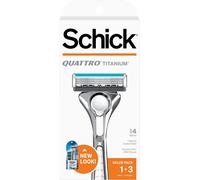 Quattro Titanium Razor For Men Value Pack By