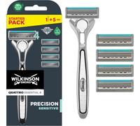 Quattro Titanium Sensitive For Men - Pack Of 1 Razor + 5 Blade Refills