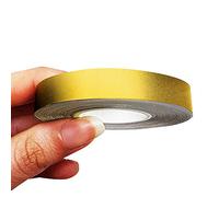 Quattroerre 10492 Trim Stripes Bandes Adhésives pour Voitures, Or, 10 mm x 10 MT, Gold