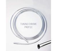 Quattroerre 1635 Profil chromé pour Voiture, 8 mm x 3 MT